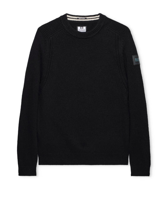 Weekend Offender Zagreb Wool Jumper Black