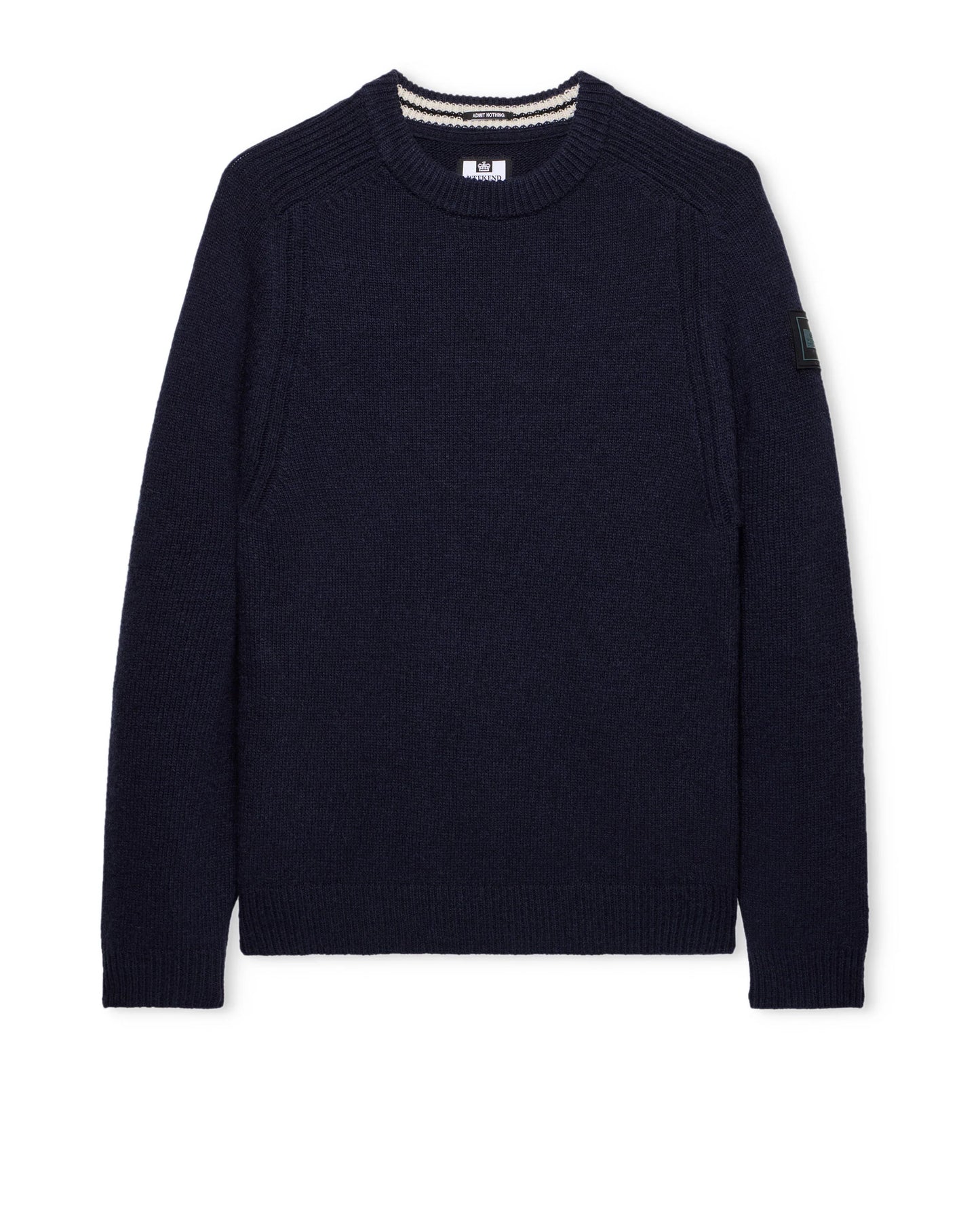 Weekend Offender Zagreb Wool Jumper Navy
