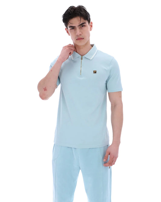 Fila Gold Lemar 2 Polo Shirt Sterling Blue