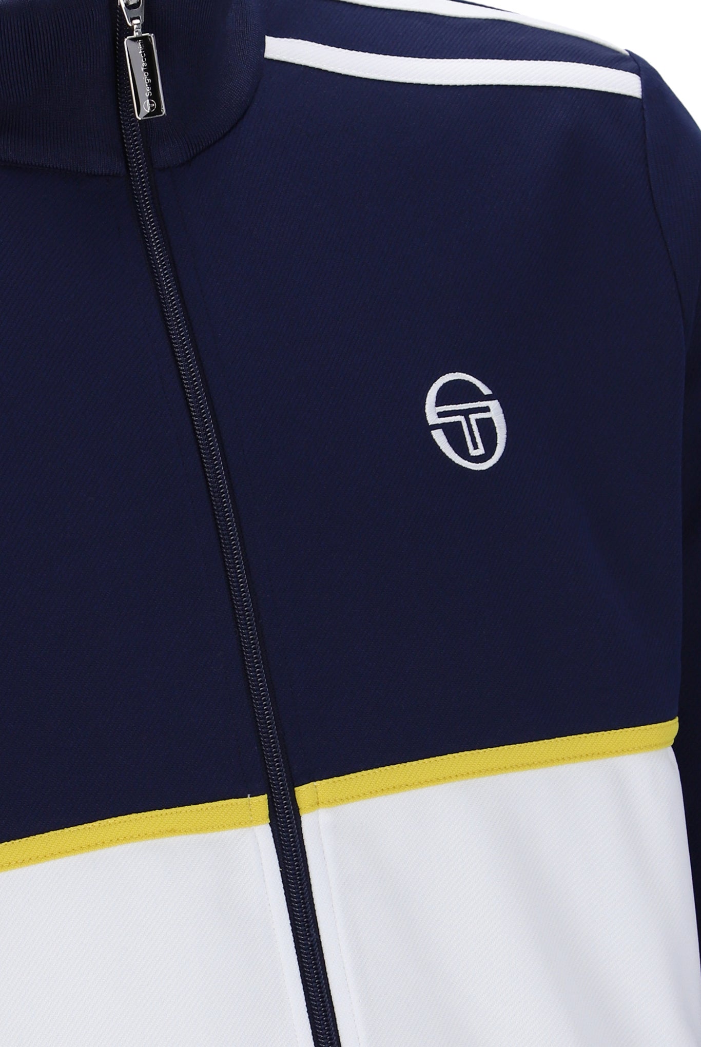 Sergio Tacchini Locchi Track Top Maritime Blue/White/Mango Mint - RD1 Clothing