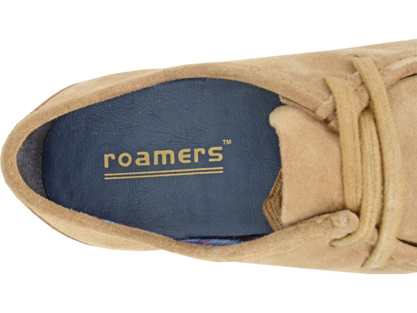 Roamers Wallabees Sand Real Suede