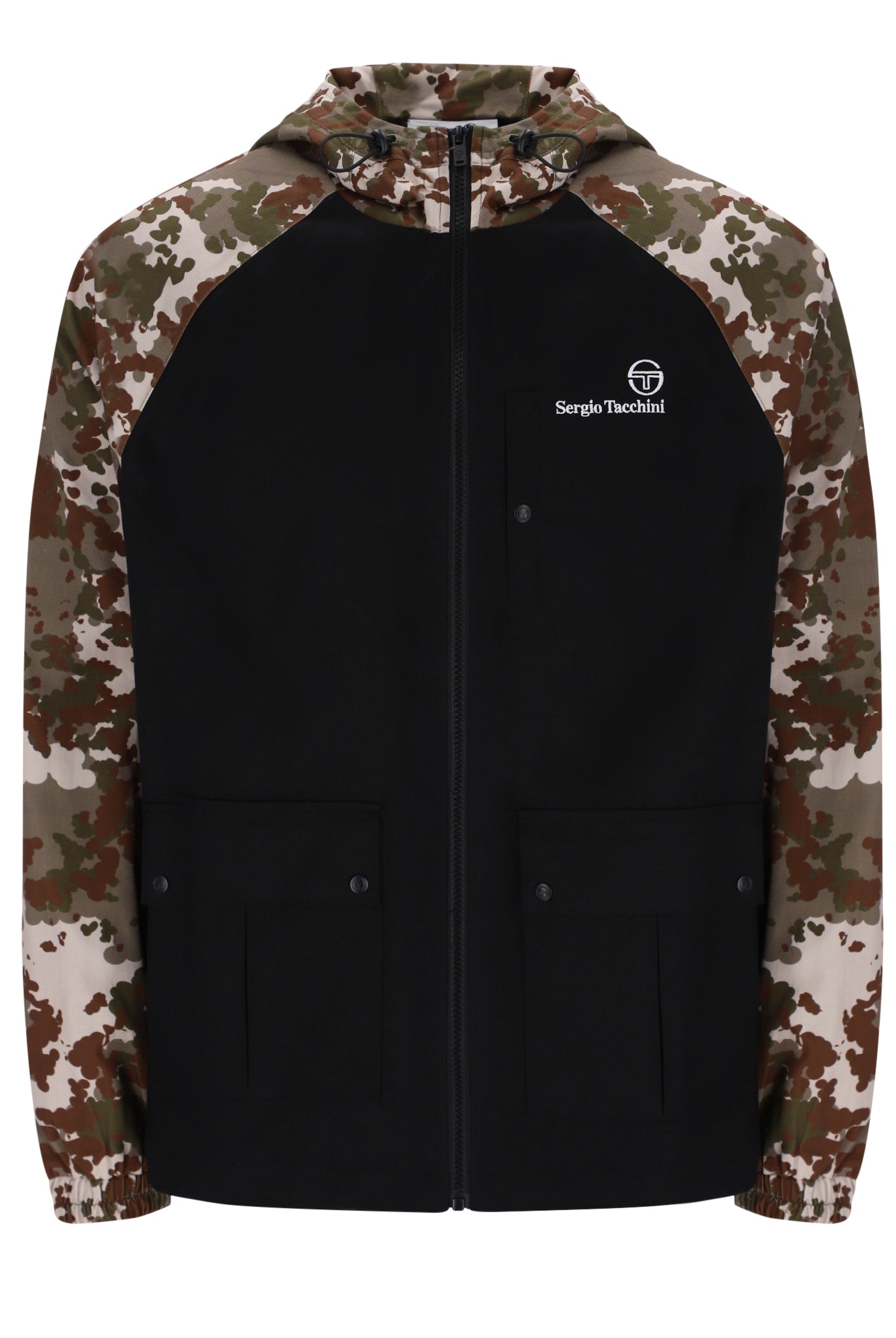 Sergio Tacchini Mancini Hooded Jacket Camo/Black
