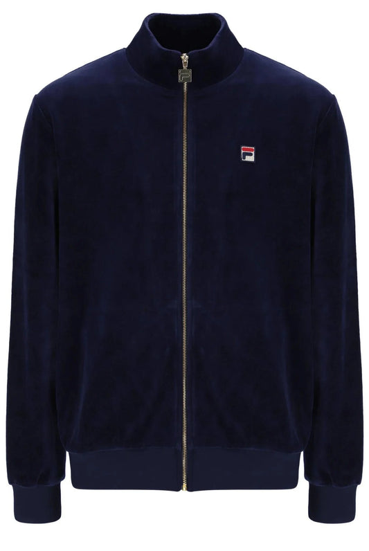 Fila Marc Velour Track Top Navy - RD1 Clothing
