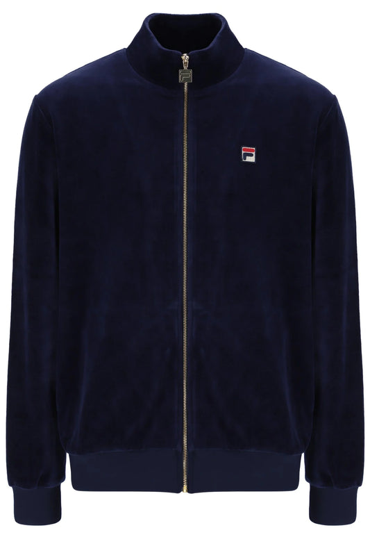 Fila Marc Velour Track Top Navy