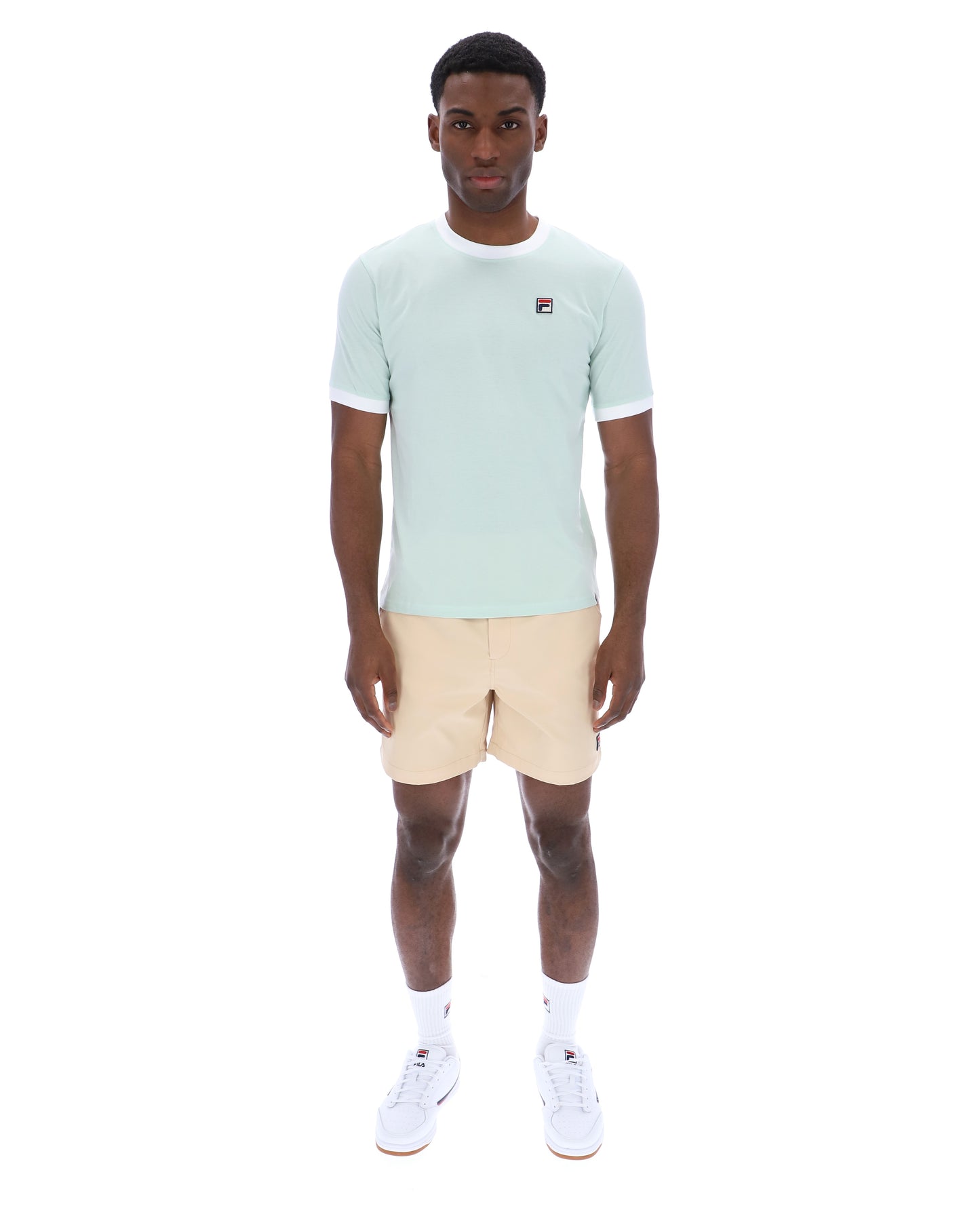 Fila Marconi T-Shirt In Surf Spray/White - RD1 Clothing