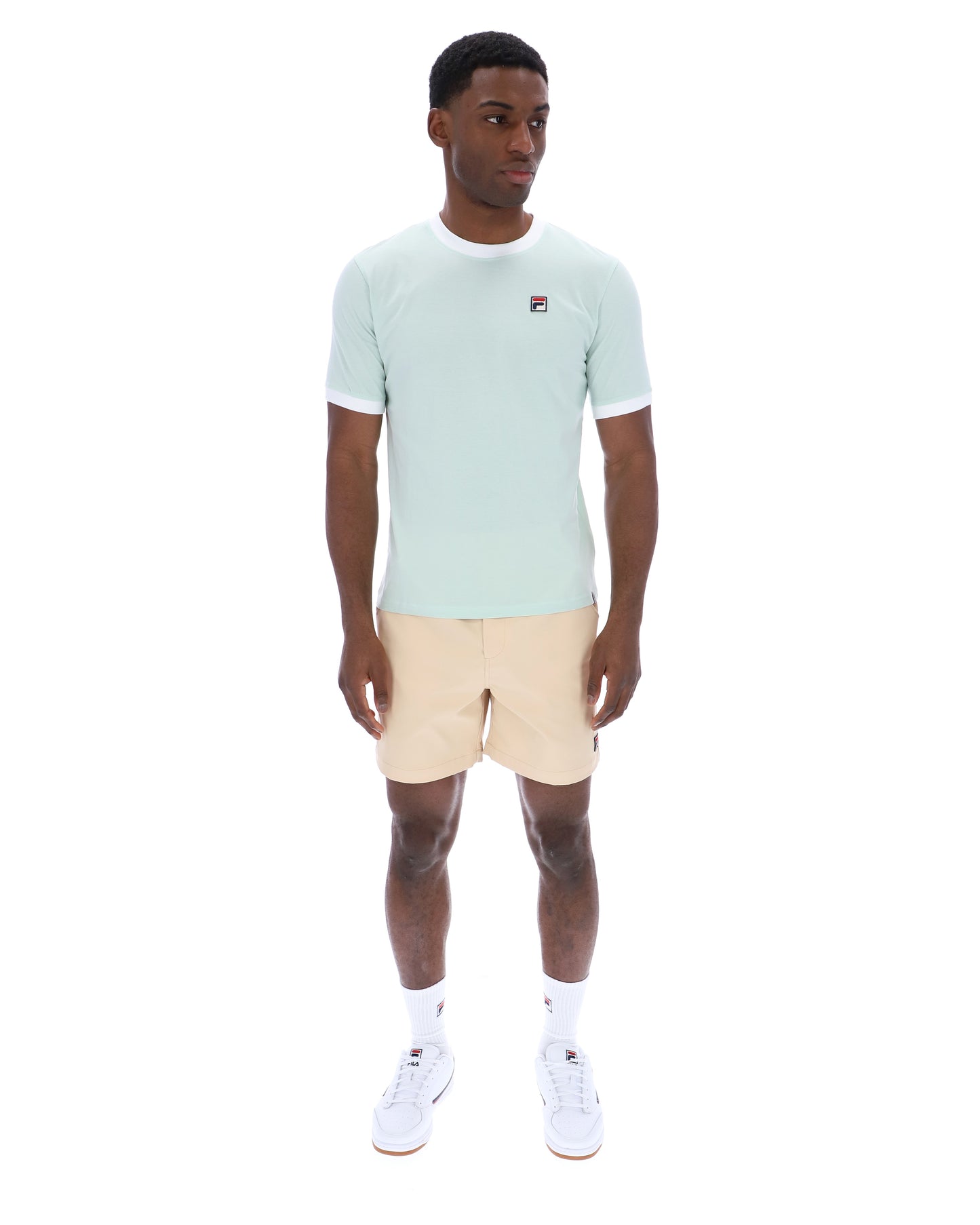 Fila Marconi T-Shirt In Surf Spray/White - RD1 Clothing