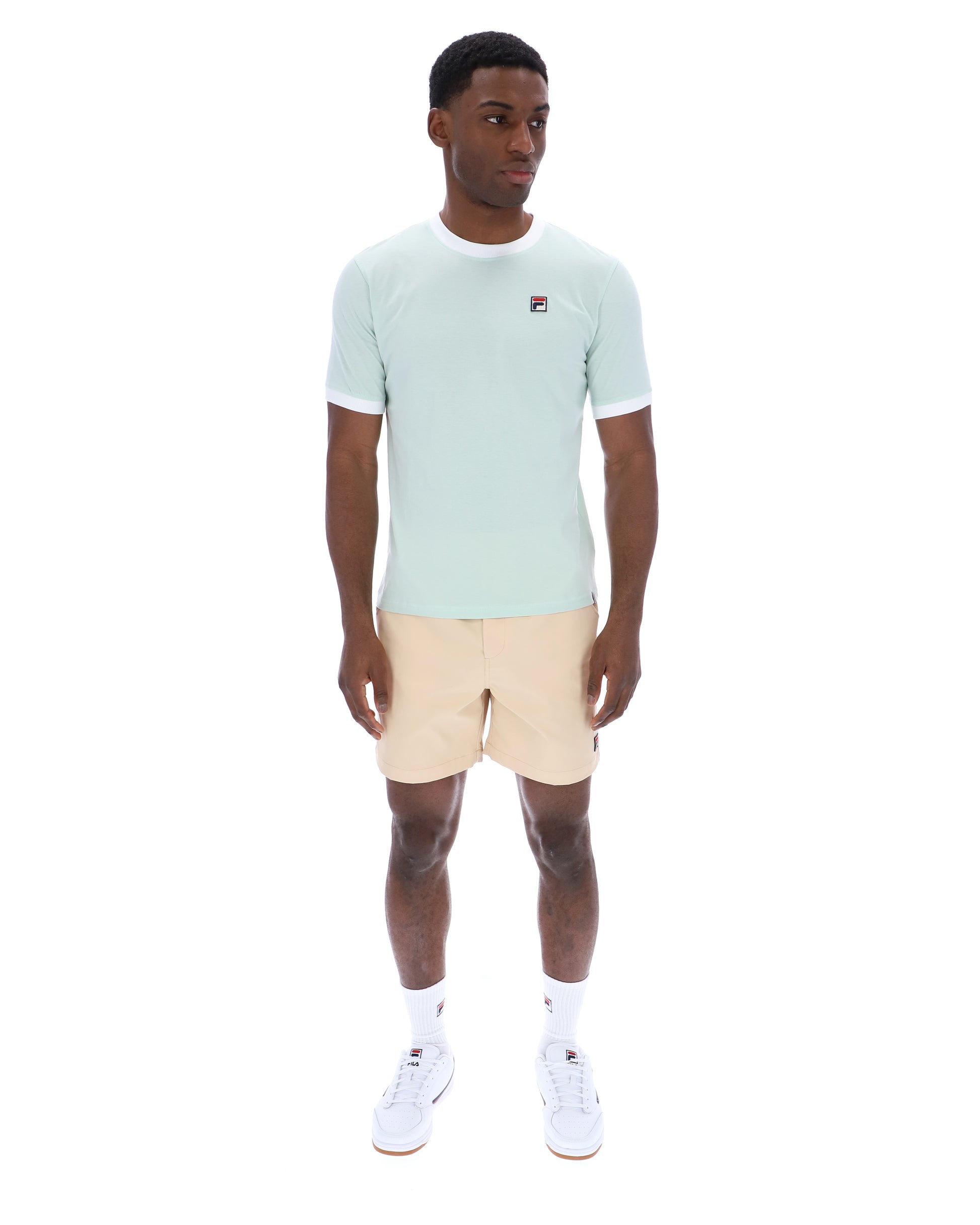 Fila Marconi T-Shirt In Surf Spray/White - RD1 Clothing