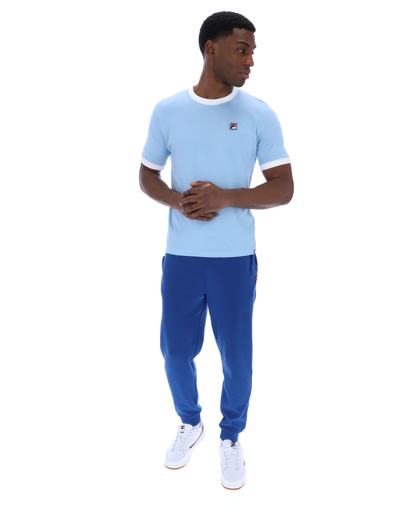 Fila Marconi T-Shirt In Frozen Fjord/White - RD1 Clothing