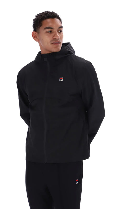 Fila Vintage Marcos Full Zip Jacket Black