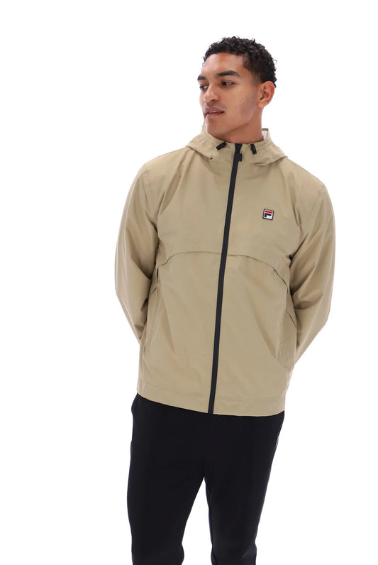 Fila Vintage Marcos Full Zip Jacket Chinchilla/Gardenia