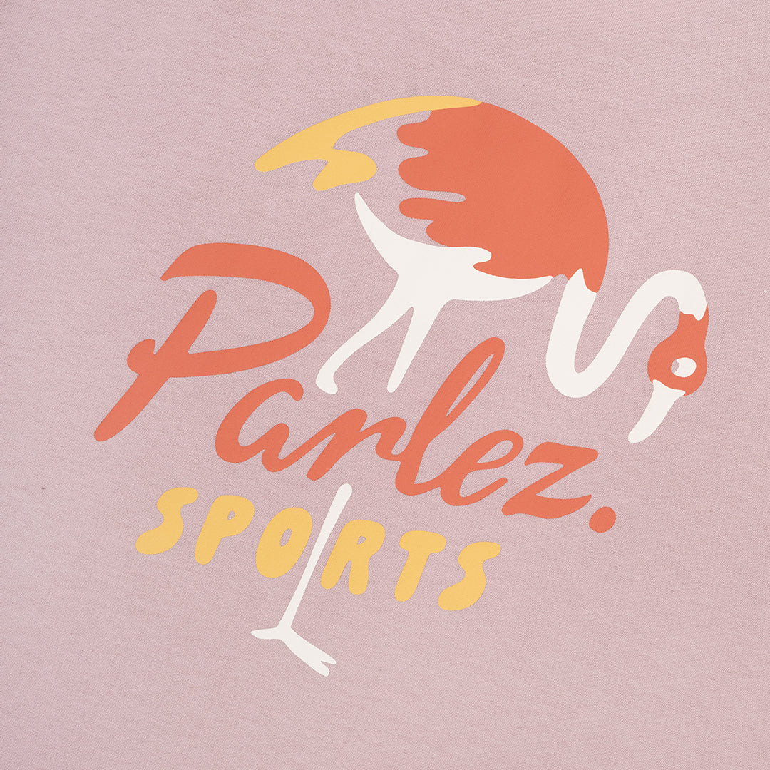 Parlez Marion T-Shirt in Quartz color, casual cotton tee with logo detail, perfect for everyday wear.
