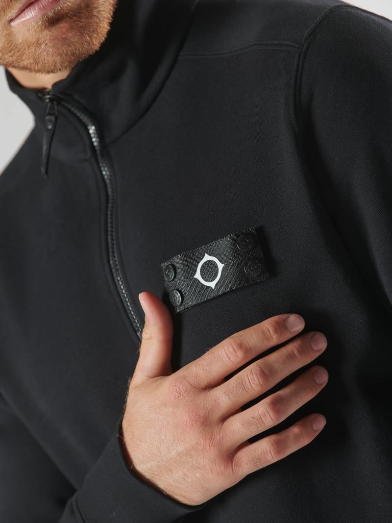 MA-STRUM Neo Quarter Zip Jet Black