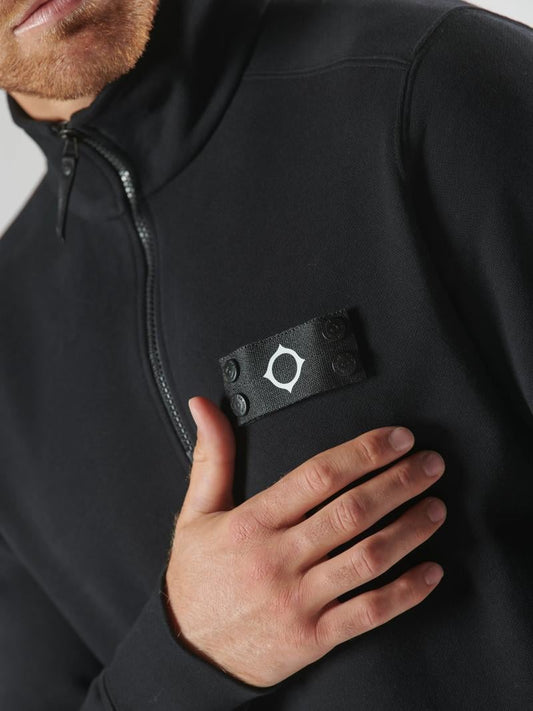 MA-STRUM Neo Quarter Zip Jet Black