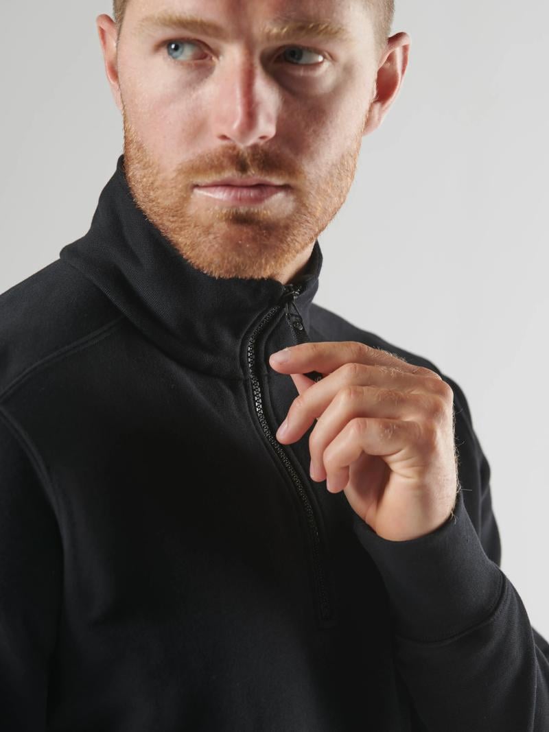 MA-STRUM Neo Quarter Zip Jet Black