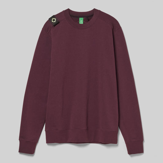 MA.STRUM Training Crew Sweatshirt Wine