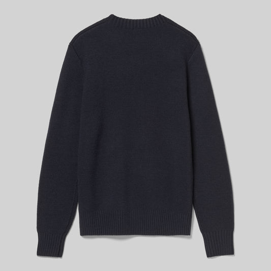 MA.STRUM Oka Crew Sweatshirt Dark Navy