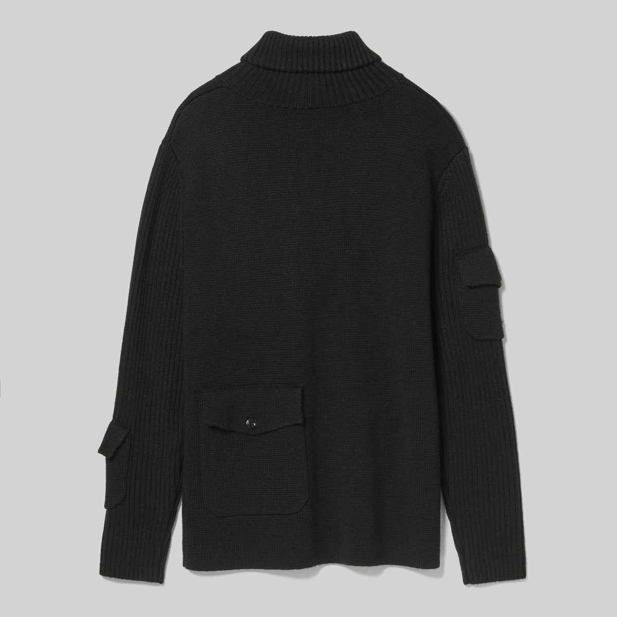 MA.STRUM Traction 5 Pocket Sweater Black
