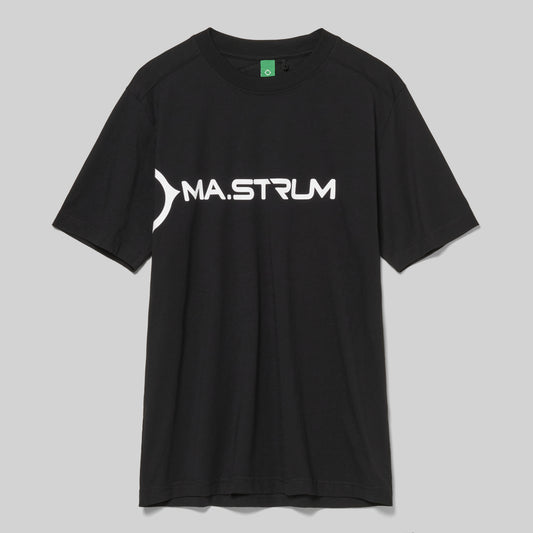 MA.STRUM Scunner Logo T-Shirt Black/White