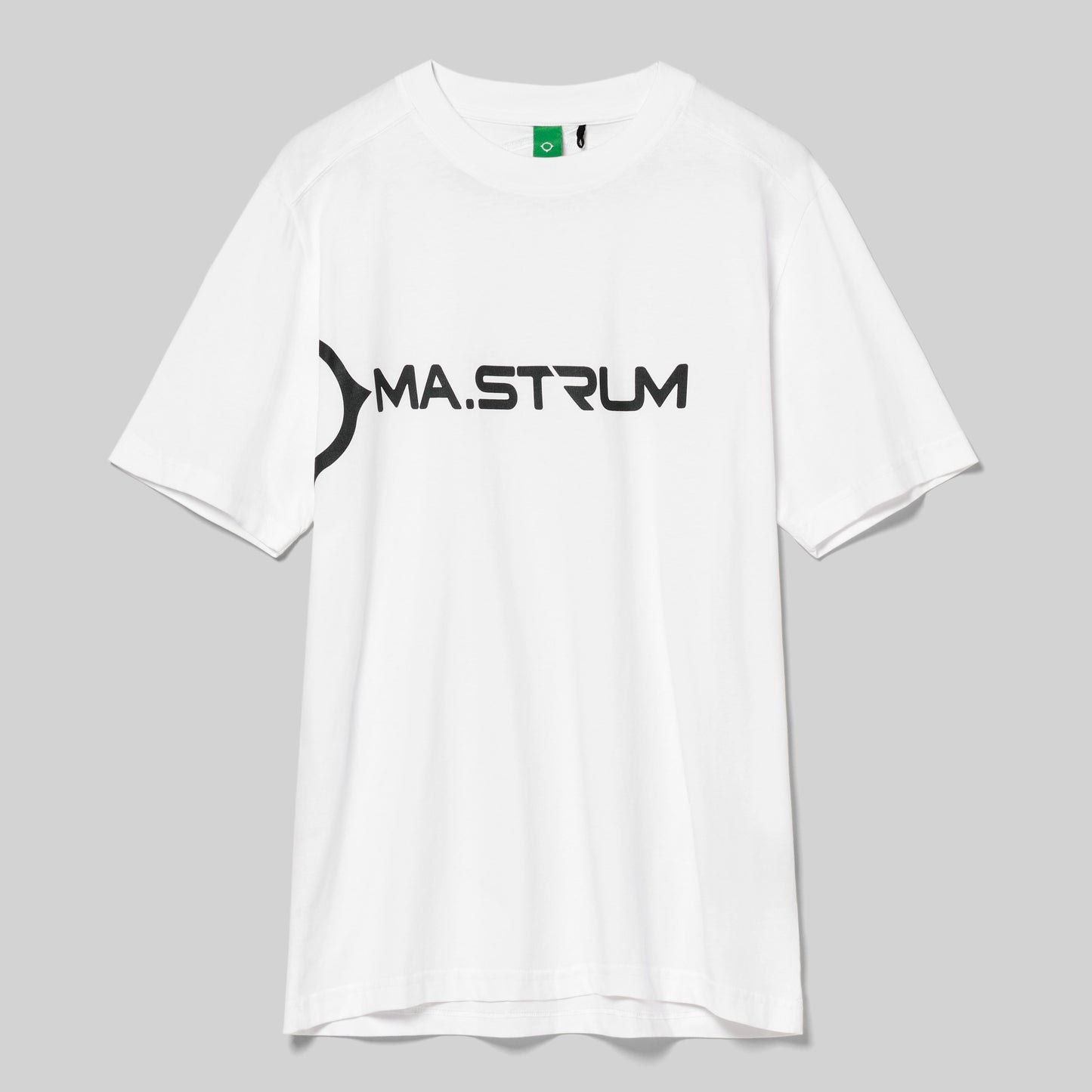 MA.STRUM Scunner Logo T-Shirt White/Black