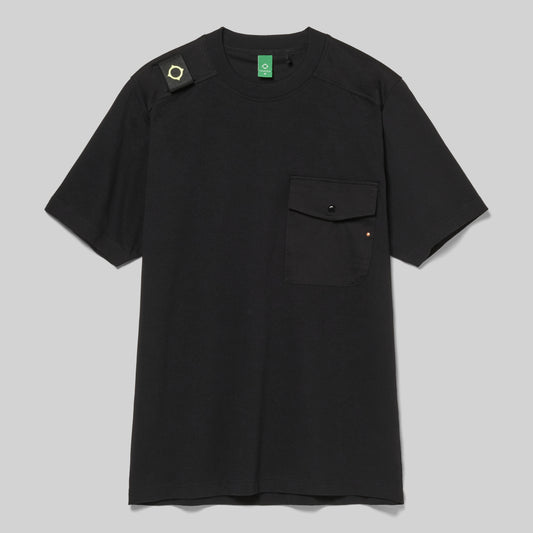 MA.STRUM Sark Pocket T-Shirt Black
