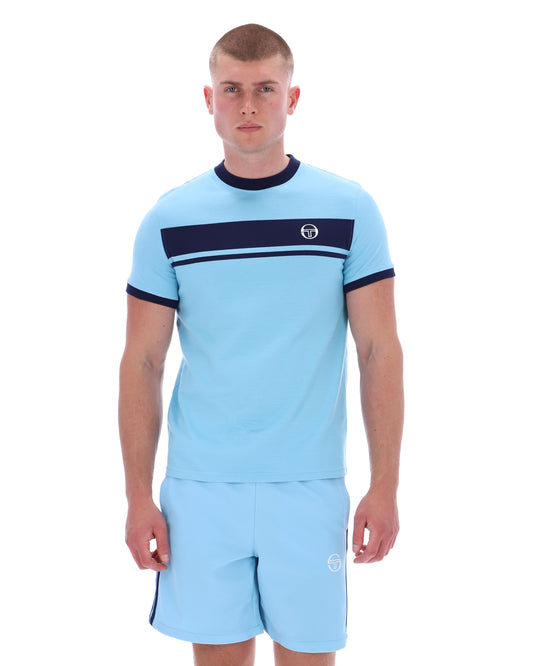 Sergio Tacchini Masters T-Shirt Baltic Sea/Navy - RD1 Clothing