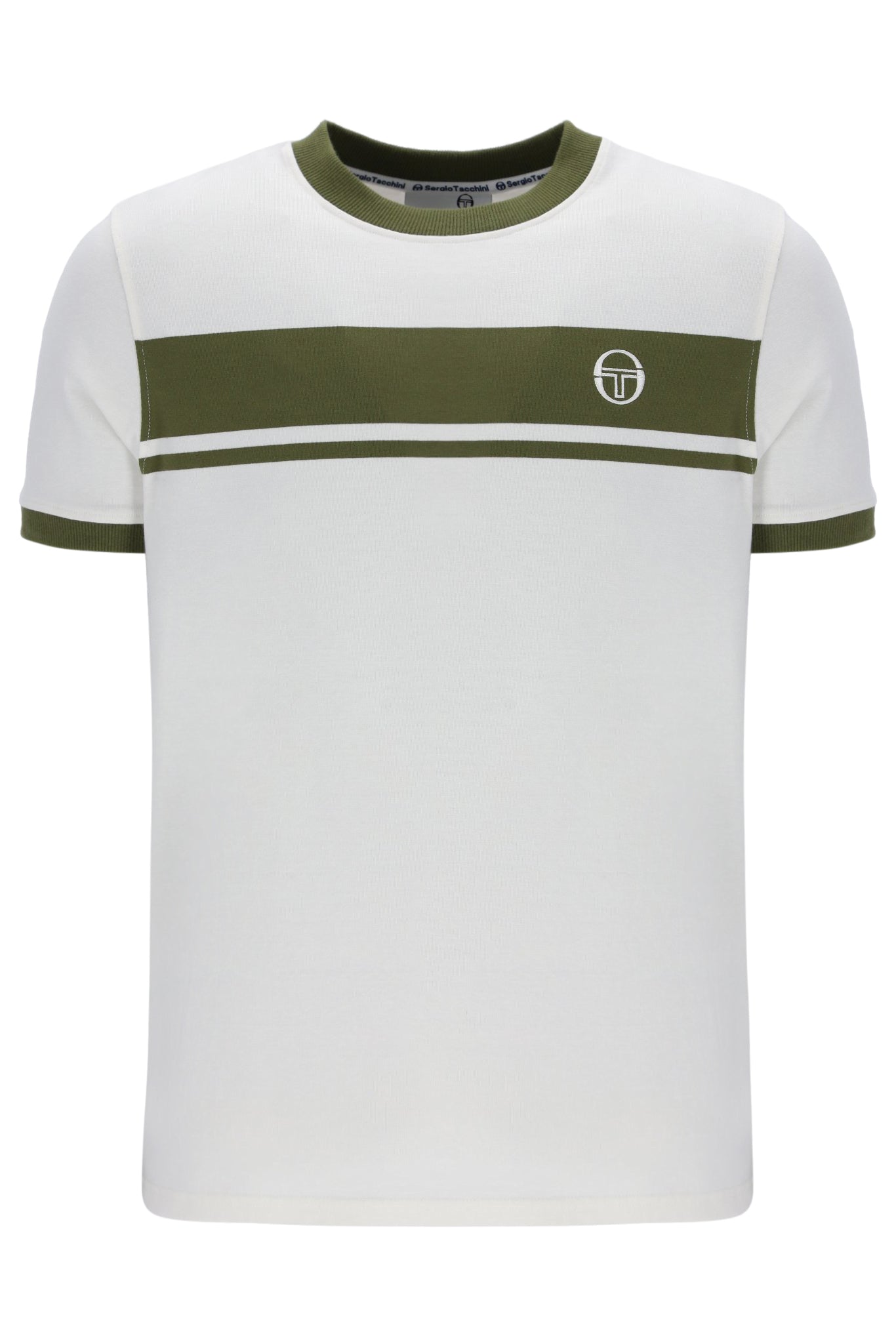 Sergio Tacchini Master T-Shirt Gardenia/Sphagnum