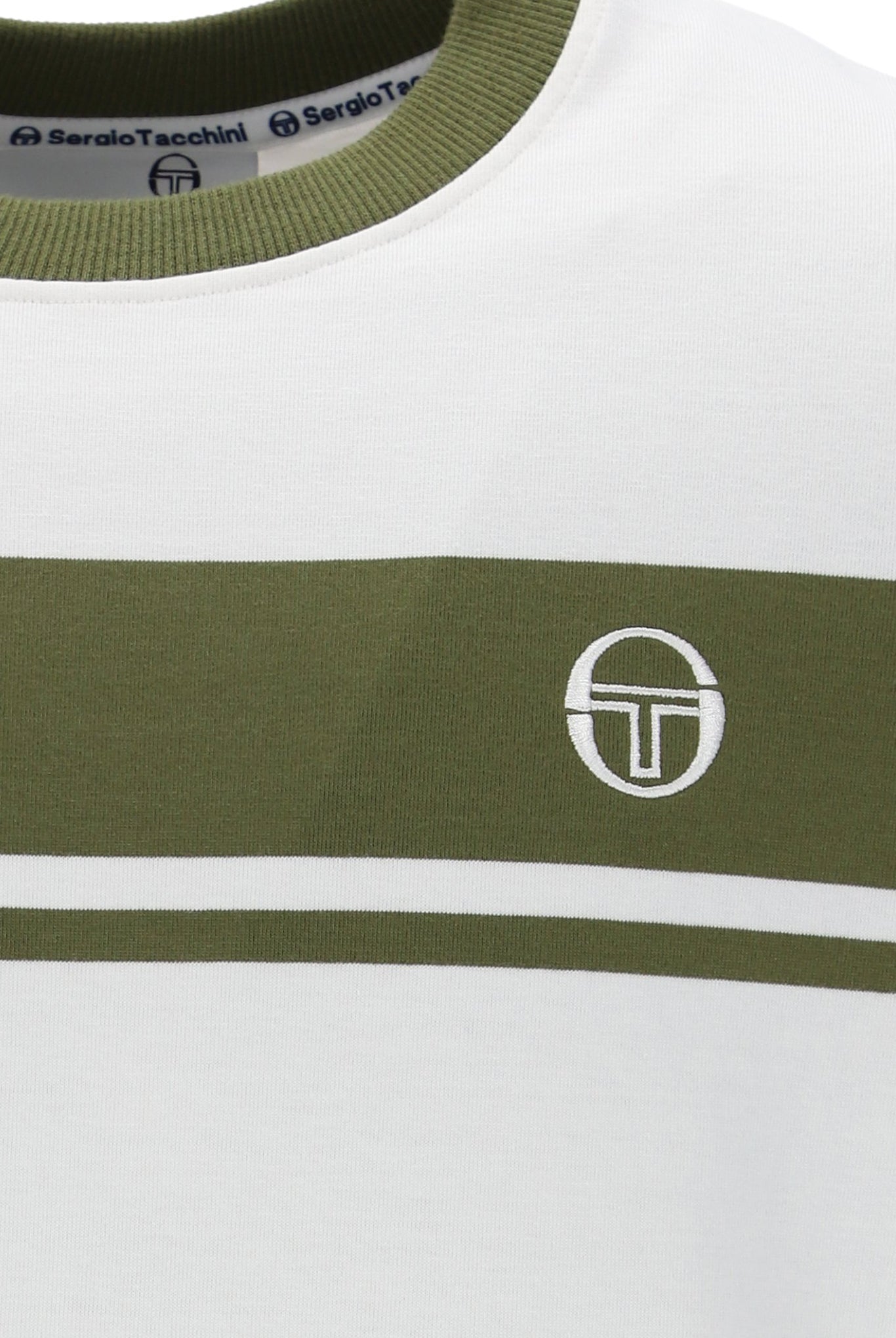 Sergio Tacchini Master T-Shirt Gardenia/Sphagnum