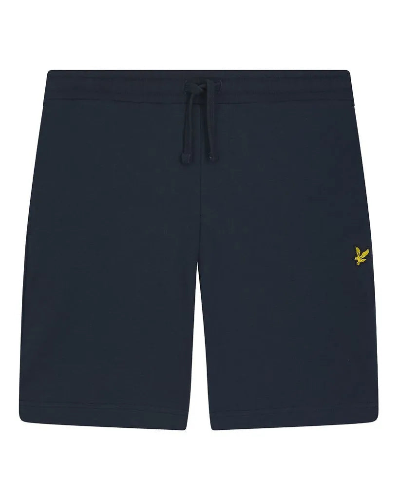 Lyle & Scott Slub Short In Dark Navy