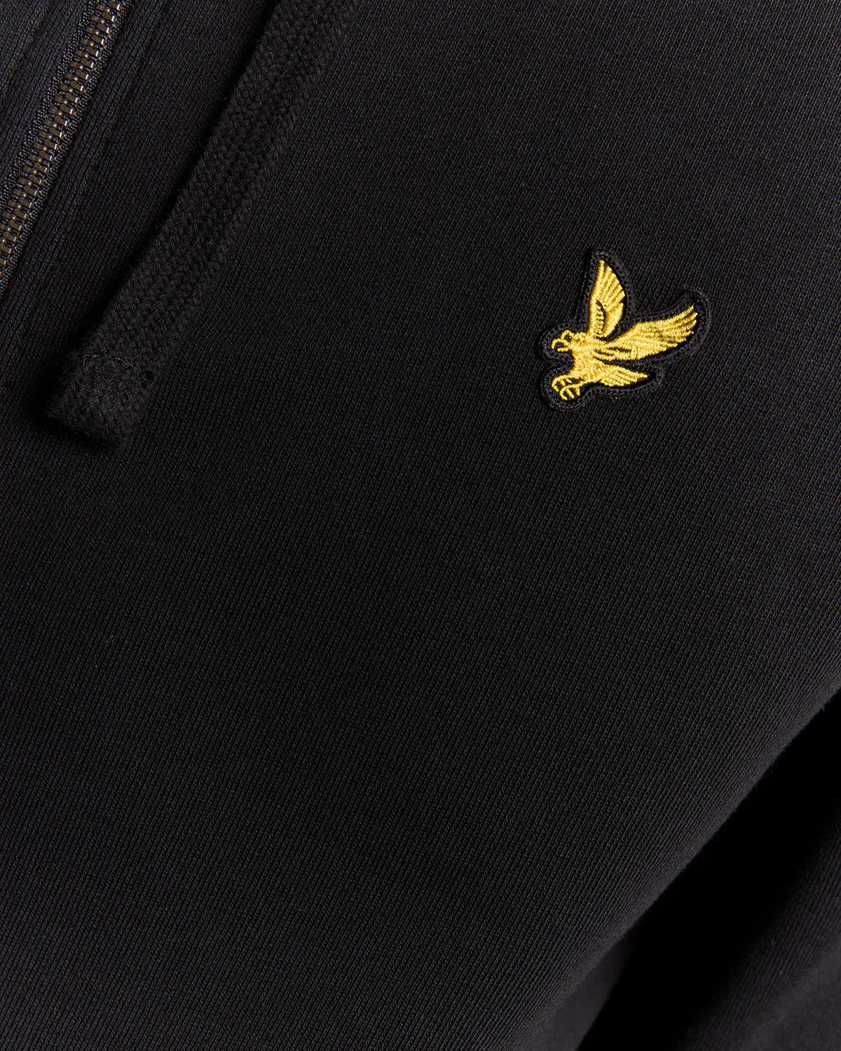 Lyle & Scott Zip Through Hoodie Black