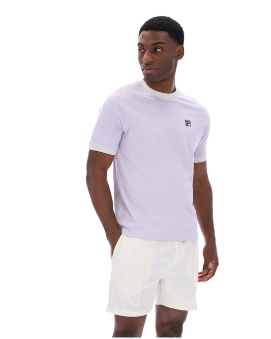 Marconi Ringer T-Shirt in Misty Lilac/Dawn Blue