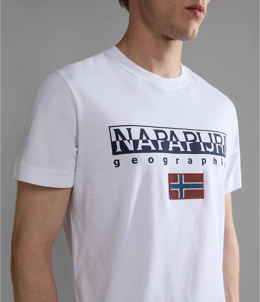 Napapijri Ayas T-Shirt In Bright White