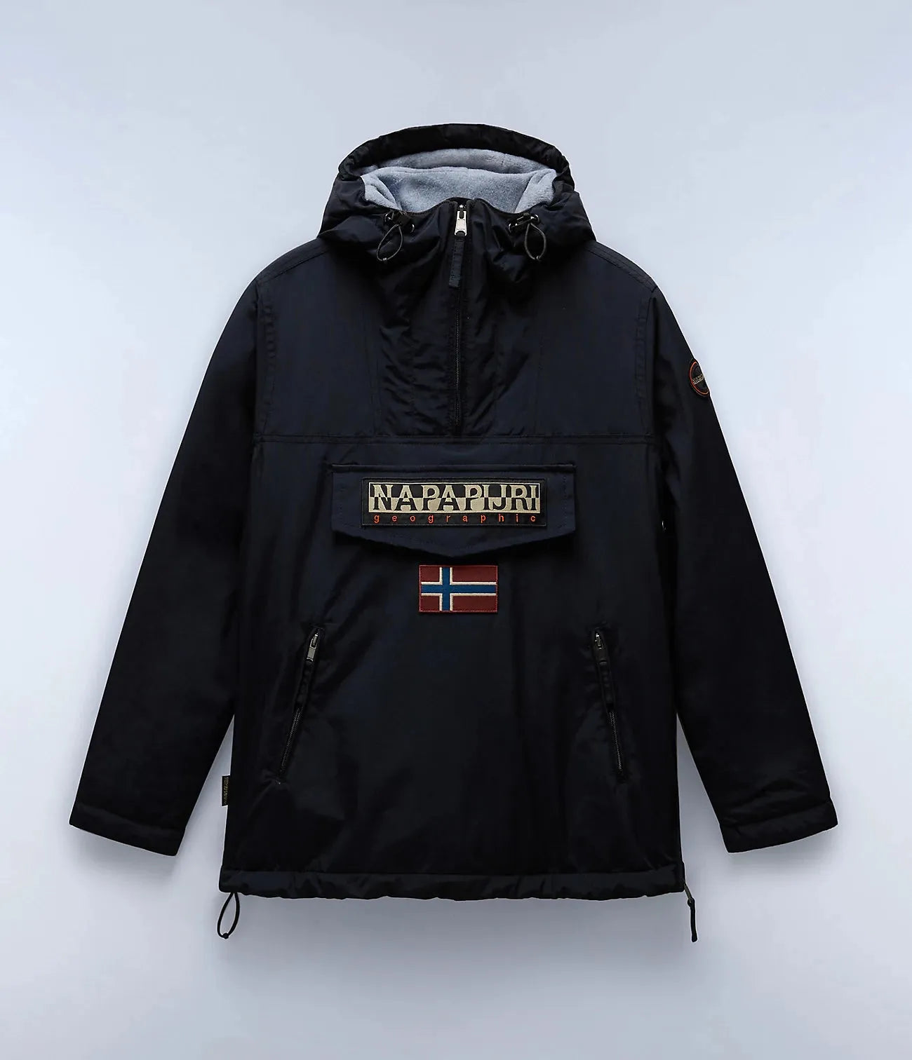 Napapijri Rainforest Pocket Anorak Jacket In Black