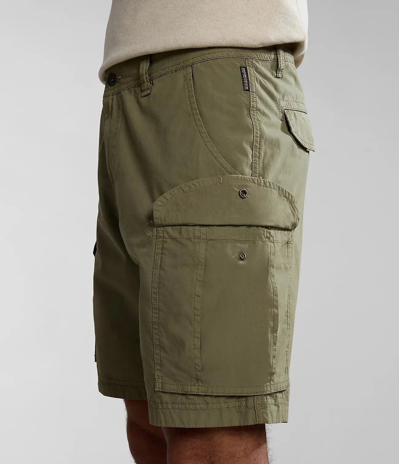 Napapijri Noto 2.0 Shorts In Green Lichen