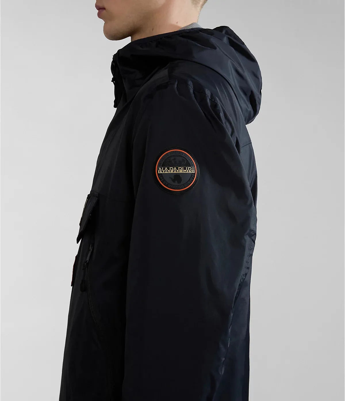 Napapijri Rainforest Ripstop Anorak Jacket Black