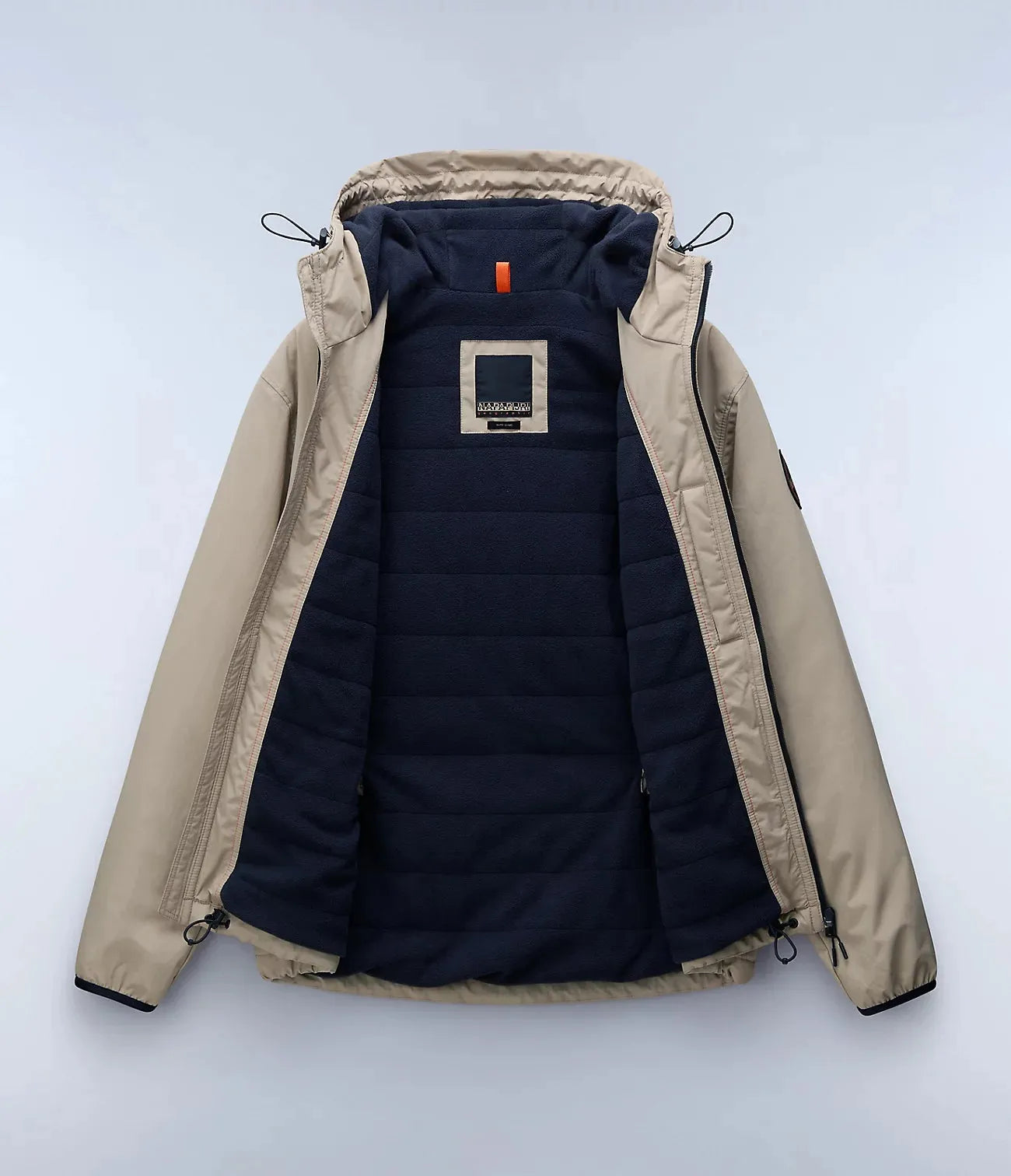 Napapijri Tundra Winter Jacket In Beige