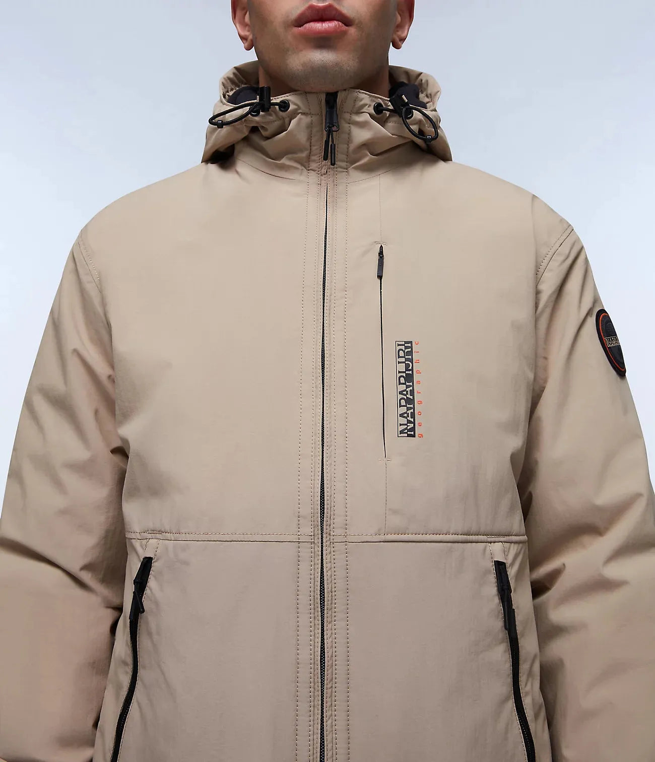 Napapijri Tundra Winter Jacket In Beige