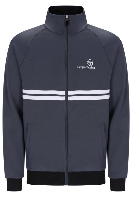 Sergio Tacchini New Dallas Track Top Turbulence/White/Black