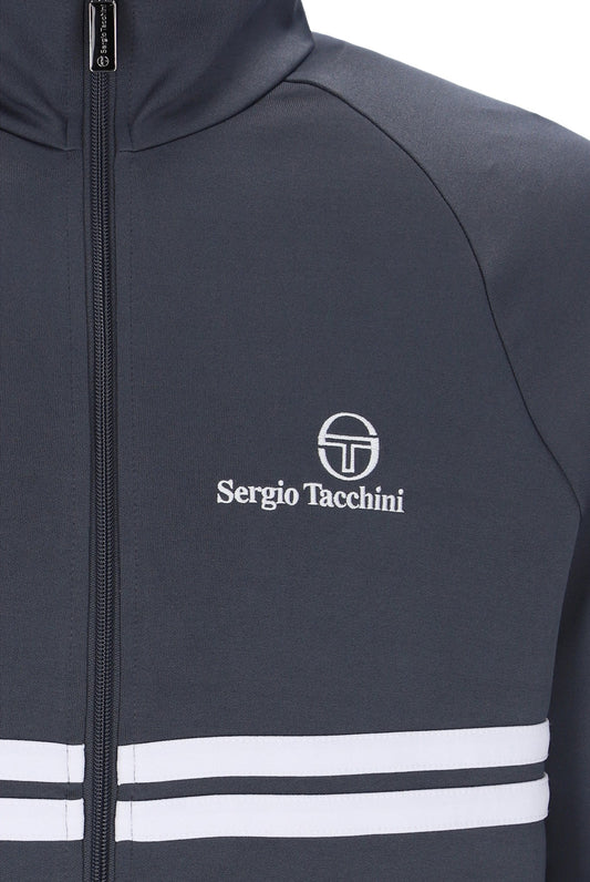 Sergio Tacchini New Dallas Track Top Turbulence/White/Black