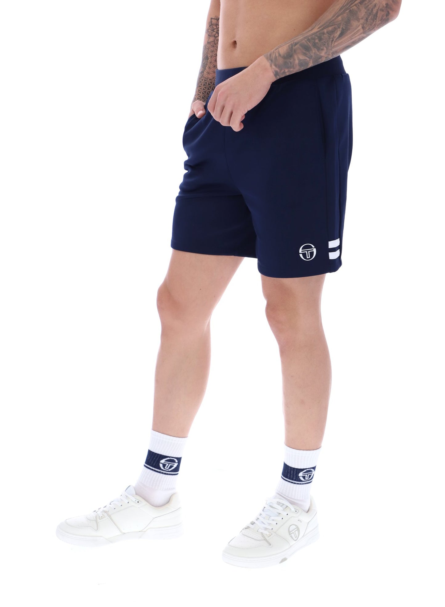 Sergio Tacchini New Orion Shorts Maritime Blue/White