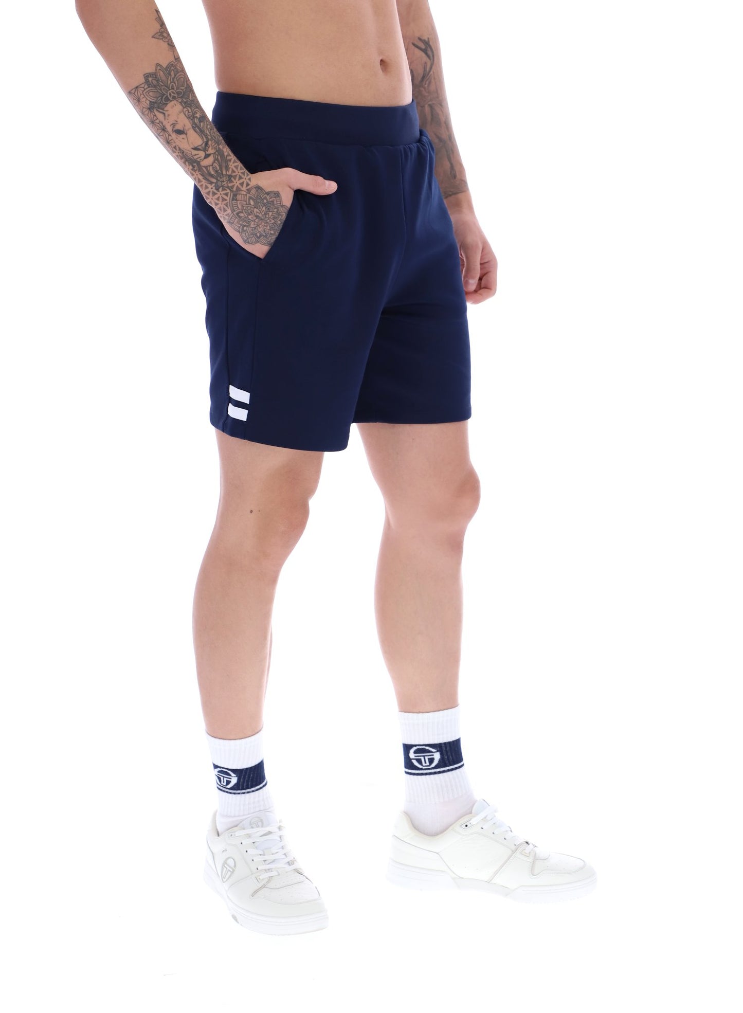 Sergio Tacchini New Orion Shorts Maritime Blue/White