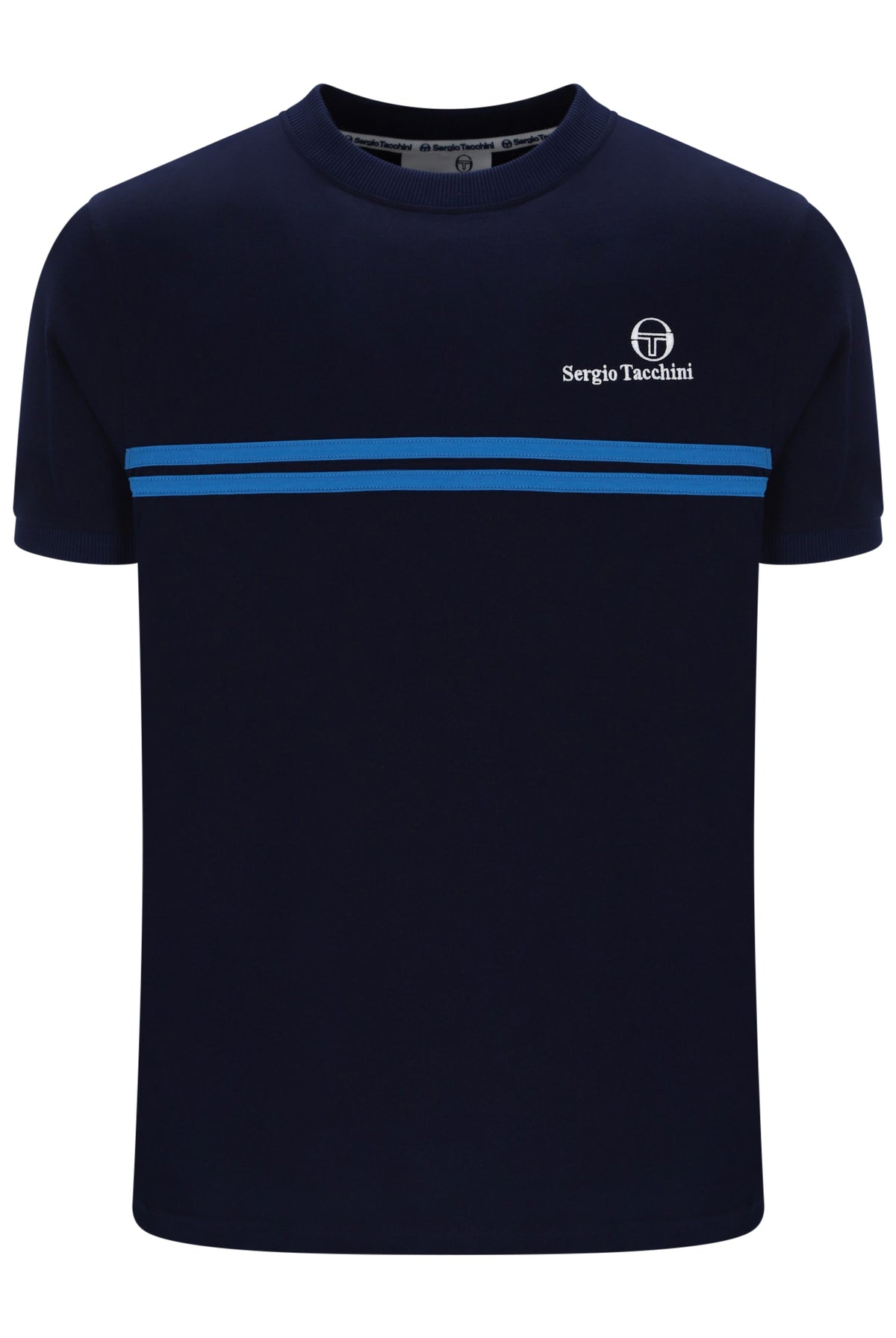 Sergio Tacchini Supermac T-Shirt Maritime Blue/Princess Blue
