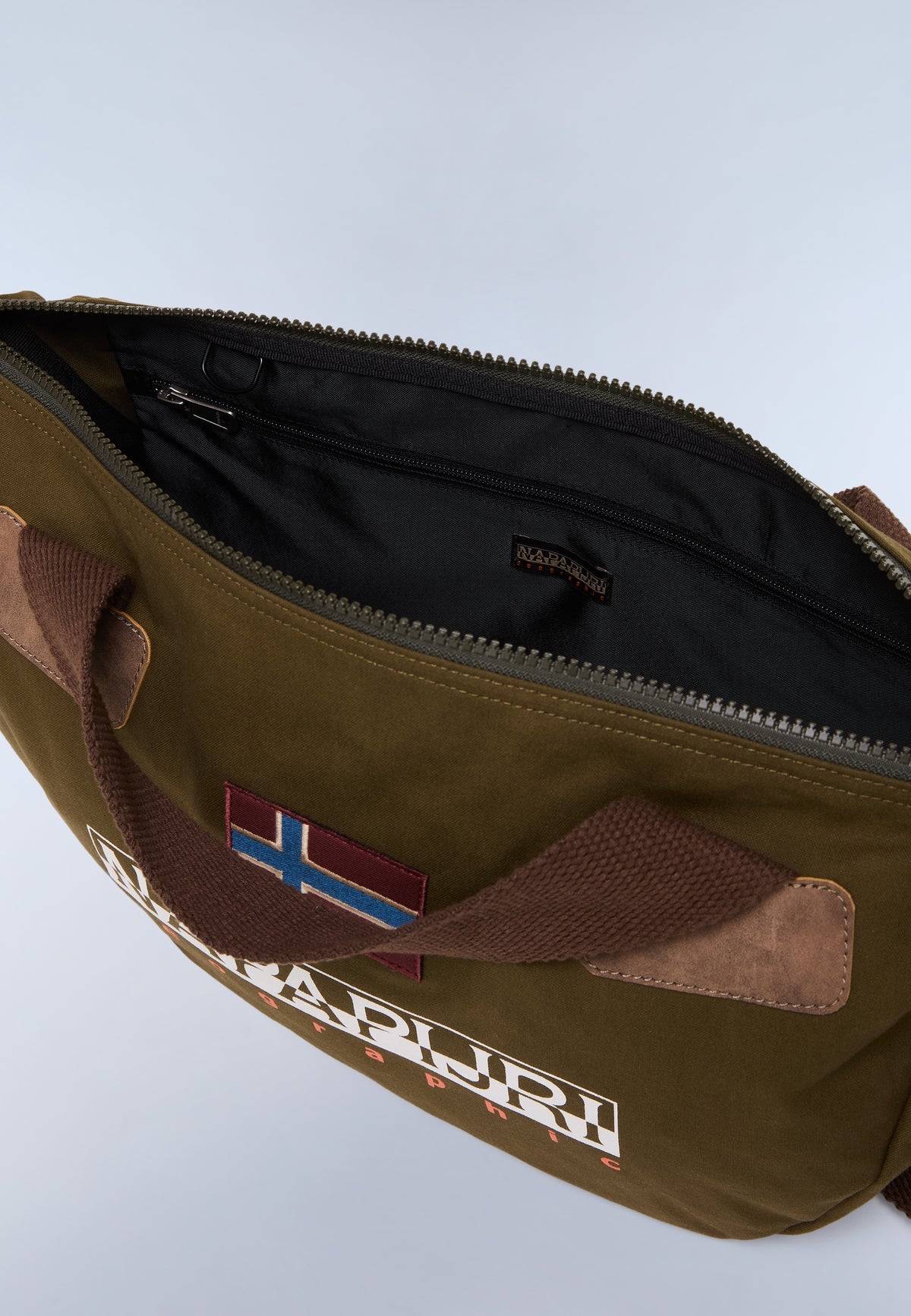 Napapijri H-Reflect Sling Bag Dark Olive - RD1 Clothing