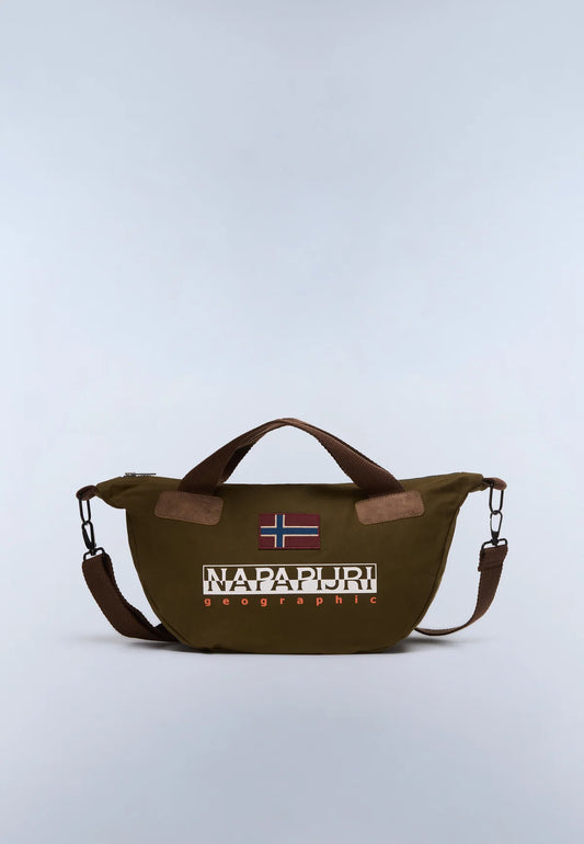 Napapijri H-Reflect Sling Bag Dark Olive - RD1 Clothing