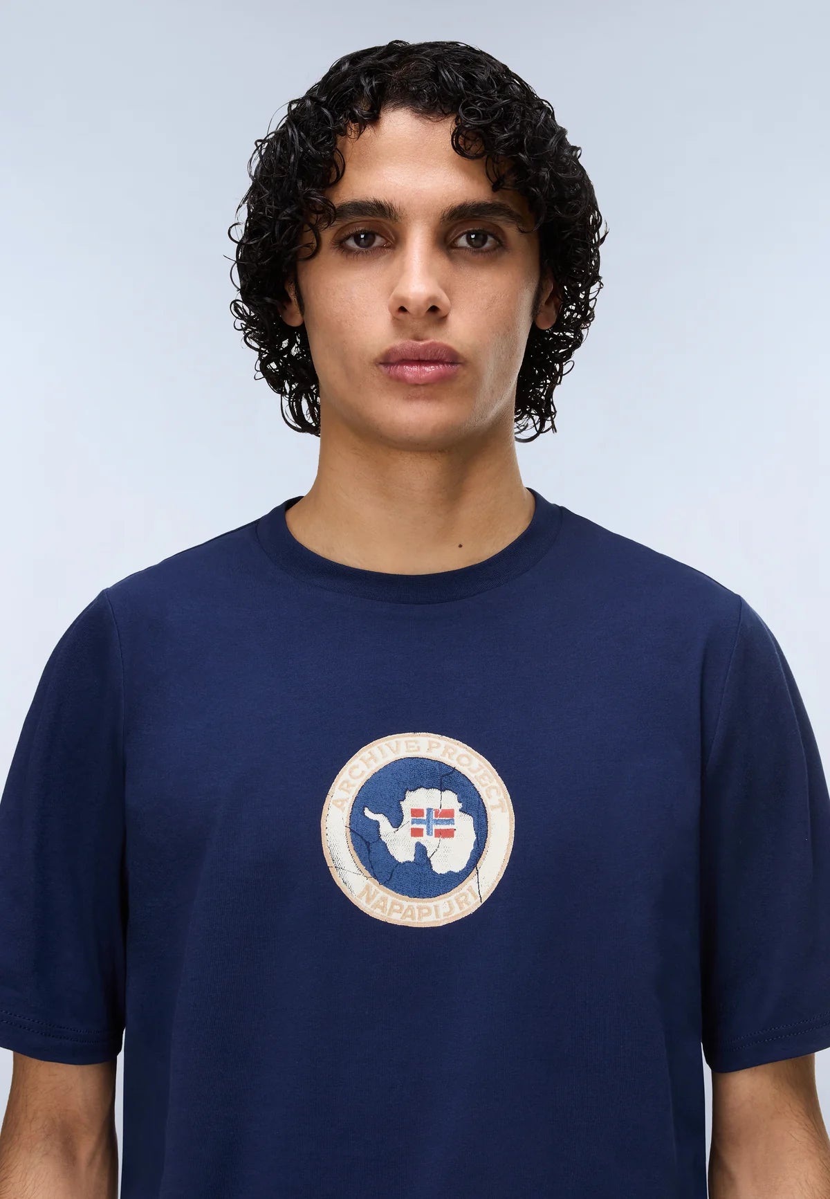 Napapijri Phos T-Shirt Blue Academy - RD1 Clothing