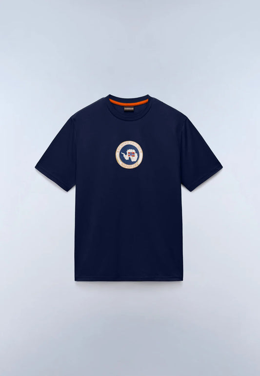 Napapijri Phos T-Shirt Blue Academy - RD1 Clothing