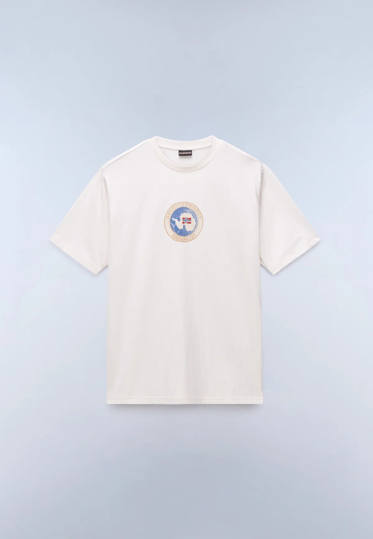 Napapijri Phos T-Shirt White Whisper - RD1 Clothing