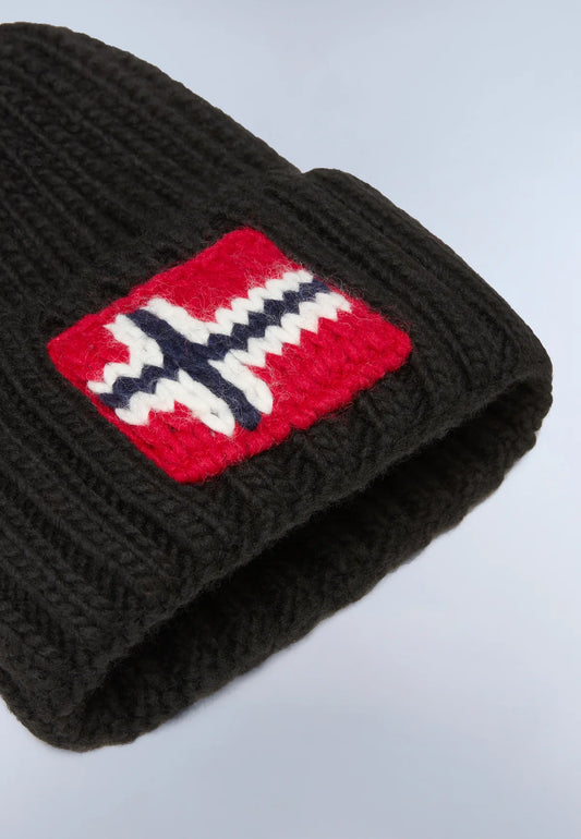 Napapijri Semiury Beanie in Black - RD1 Clothing