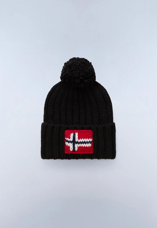 Napapijri Semiury Beanie in Black - RD1 Clothing