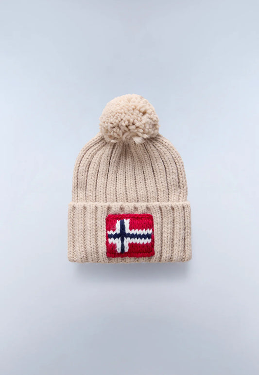 Napapijri Semiury Beanie Beige - RD1 Clothing