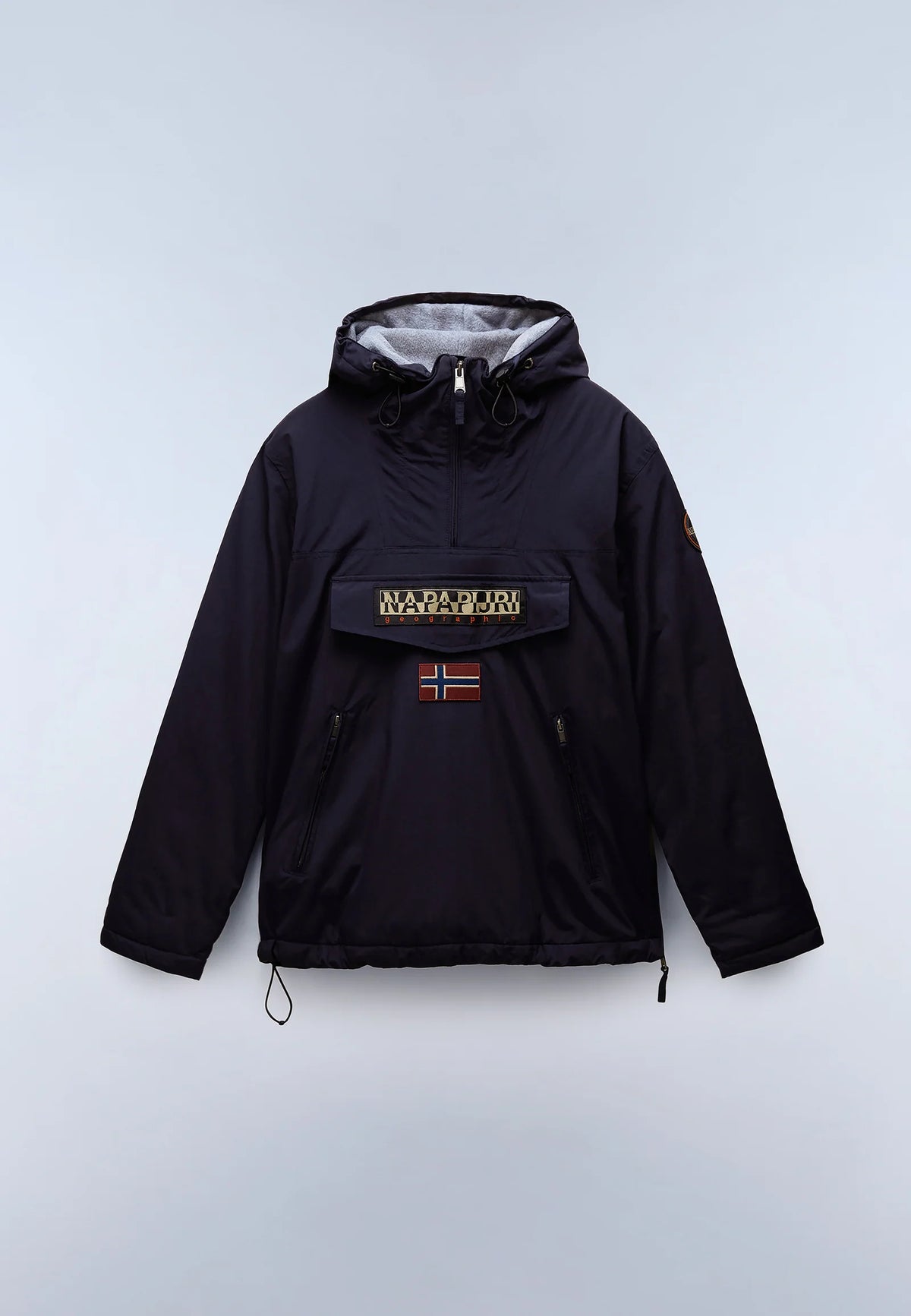 Napapijri Rainforest Fleece Lined Jacket Pocket 2 Blu Marine